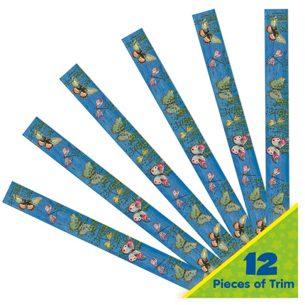Curiosity Garden Butterfly Deco Trim