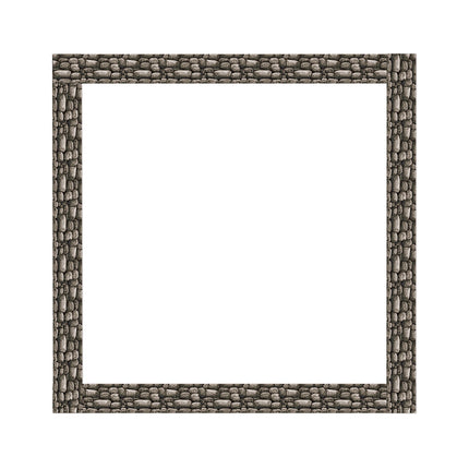 Curiosity Garden Stone Wall Deco Trim
