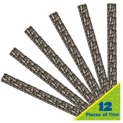 Curiosity Garden Stone Wall Deco Trim