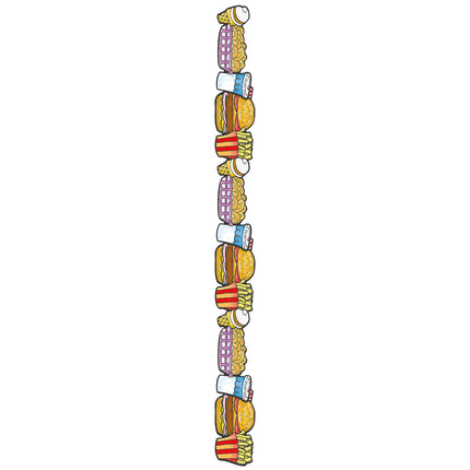 Fast Food Deco Trim Extra Wide