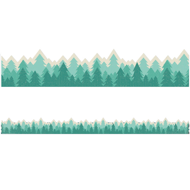 Adventurer Trees Extra Wide Deco Trim
