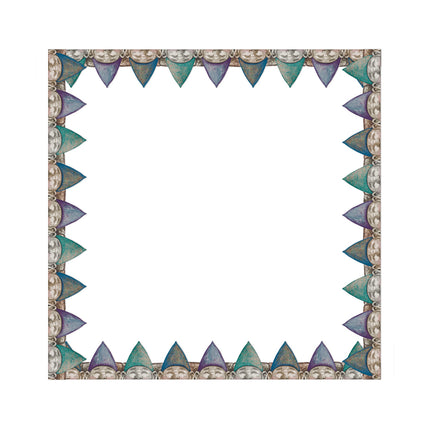 Curiosity Garden Peeking Gnomes Extra Wide Deco Trim