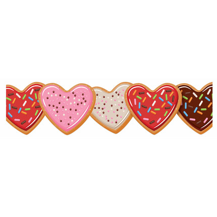 Heart Cookies Extra Wide Deco Trim