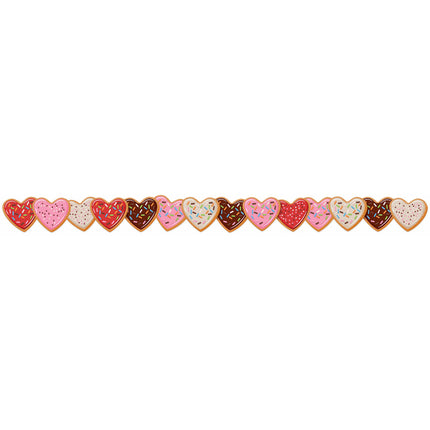 Heart Cookies Extra Wide Deco Trim