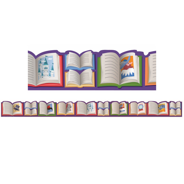 Once Upon A Dream Story Book Trim Extra Wide Die-cut