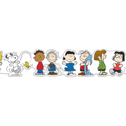 Peanuts Character Lineup Trim Extra Wide Die-cut