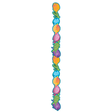 Seas The Day Marine Life Deco Trim Extra Wide Die-cut