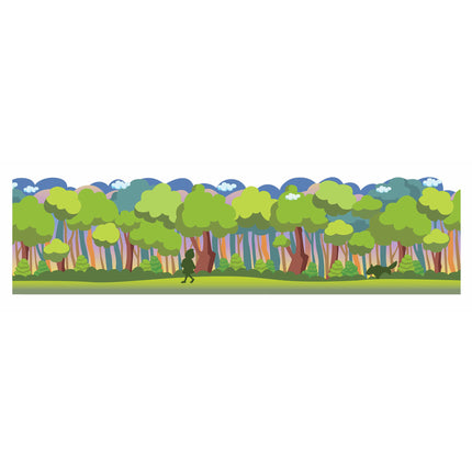 Once Upon A Dream Forest Trim Extra Wide Die-cut
