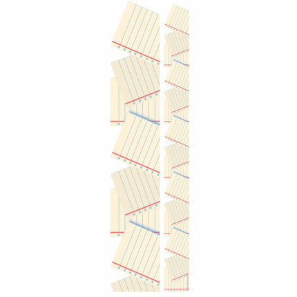 Notebook Paper Deco Trim Extrawide