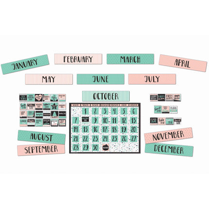 Simply Sassy Calendar Bulletin Board Set
