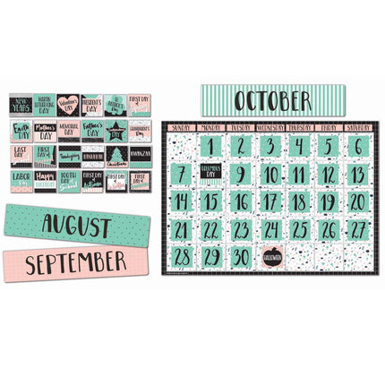Simply Sassy Calendar Bulletin Board Set