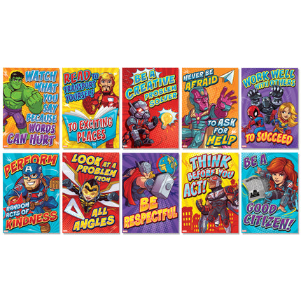 Marvel™ Motivational Poster Set Bulletin Board Set