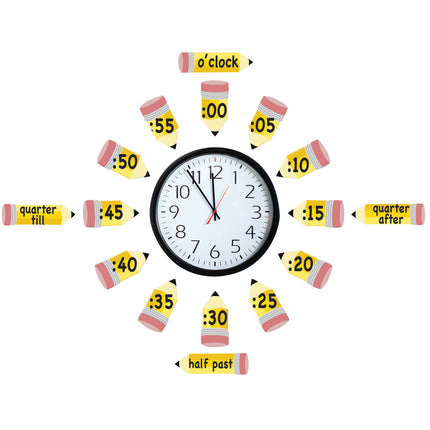 Telling Time Bulletin Board Set