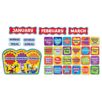 Mickey Mouse Clubhouse® Calendar Bulletin Board Set
