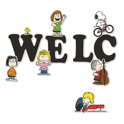 Peanuts® Giant Welcome Bulletin Board Set