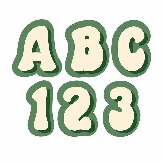 S'cool Era Deco Letters Deco Letters