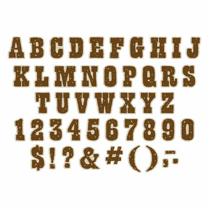 Wild, Wild Classroom Deco Letters