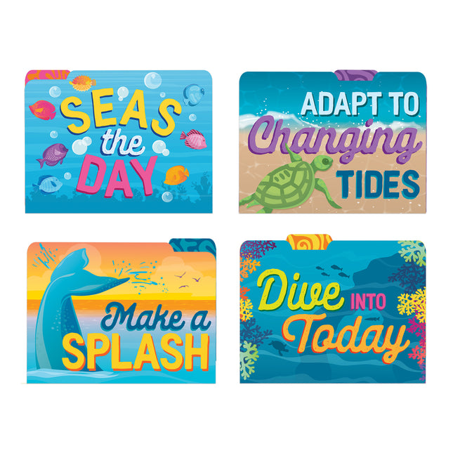 Seas The Day File Folders