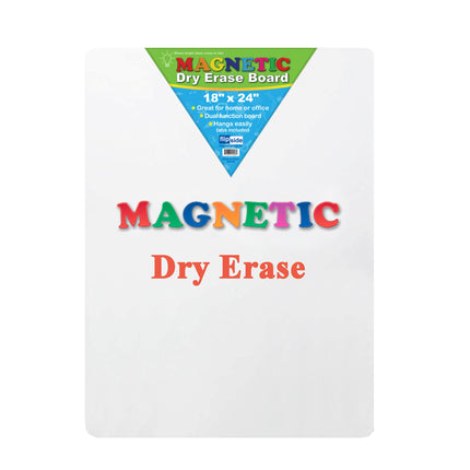 Magnetic Dry Erase Board, 18x24