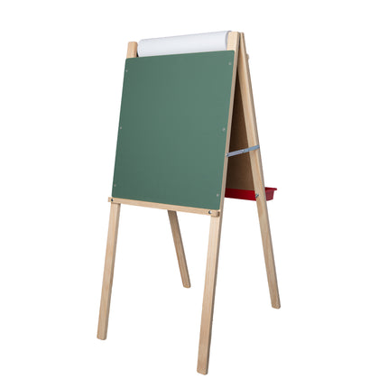 Child's Deluxe Double Easel, Green Chalkboard/Dry Erase Board