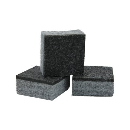 Felt Student Dry Erase/Chalkboard Erasers, Pack of 24