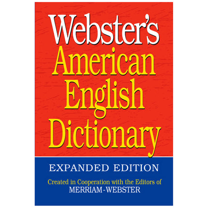 Webster's American English Dictionary, Expanded Edition, Pack of 3
