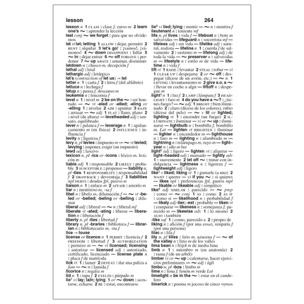 3rd Ed Span Eng Dictionary Students