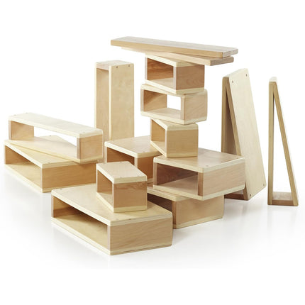 Hollow Blocks, 16-Piece Set