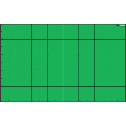 Wonder League Robotics Competition Green Screen Mat, 150cm x 240cm with 30cm Grid