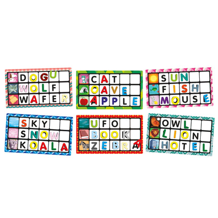 Montessori Touch Bingo Letters & Words