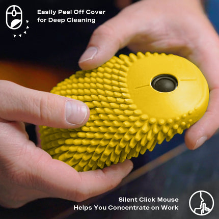Hoglet Fidget Computer Mouse, Apricot