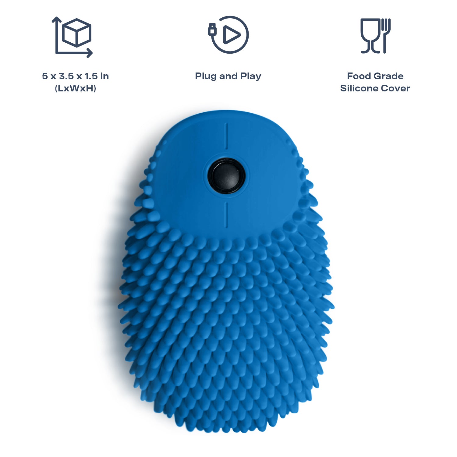 Mouse Fidget Toy Computer Mouse Hoglet Fidget Computer Mouse, Blueberry – ES School Supply