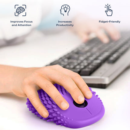 Hoglet Fidget Computer Mouse, Grape