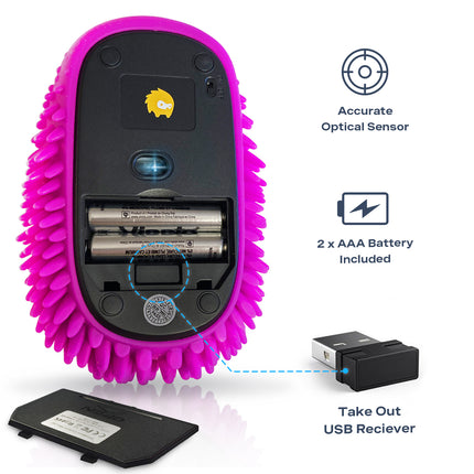 Hoglet Fidget Computer Mouse, Watermelon