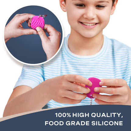 Fidget Keychain Pink