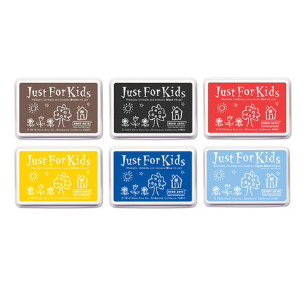 Just for Kids® Get Them All Ink Pad Bundle, Pack of 12