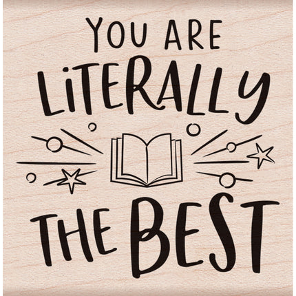 Literally The Best Wood Stamp