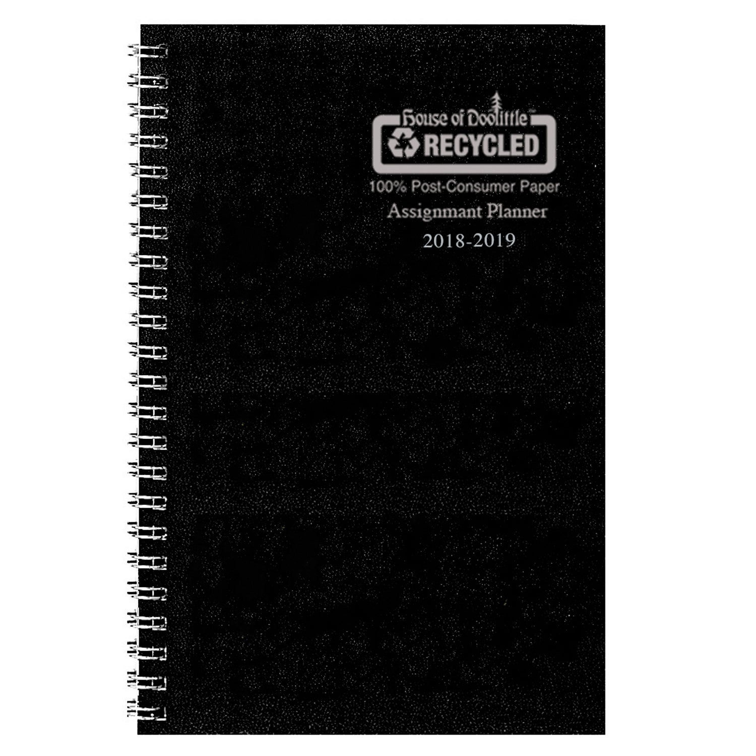 Asignment Books Academic Weekly Assignment Book, Black – ES School Supply