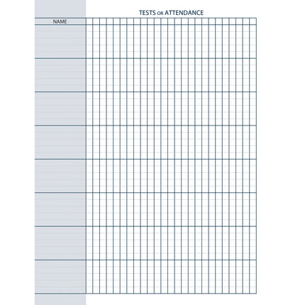 Teacher's Planner, 45 Weeks, Blue, 8-1/2" x 11"