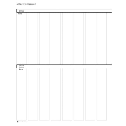 Lesson Planner Book