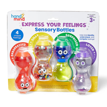 Express Your Feelings Sensory Bottles- Secondary Emotions 2: Loved, Surprised, Embarrassed & Silly