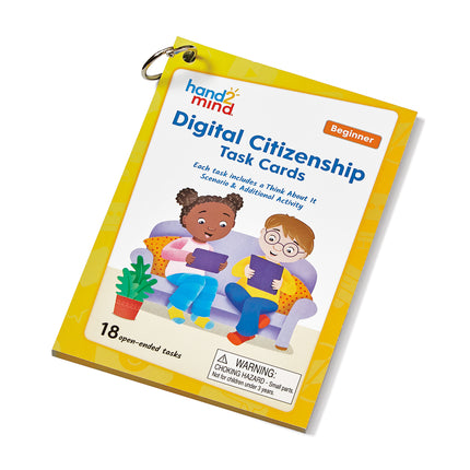 Hands-on Digital Citizenship Beginner Task Cards