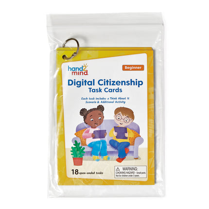 Hands-on Digital Citizenship Beginner Task Cards