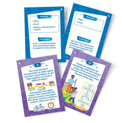 Hands-On Coding and Robotics Intermediate Task Cards