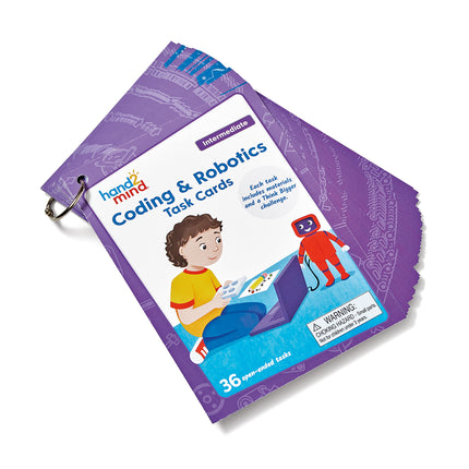 Hands-On Coding and Robotics Intermediate Task Cards