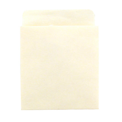 Library Pockets 3.5" x 4.5" Self Adhesive - Manila, Pack of 50