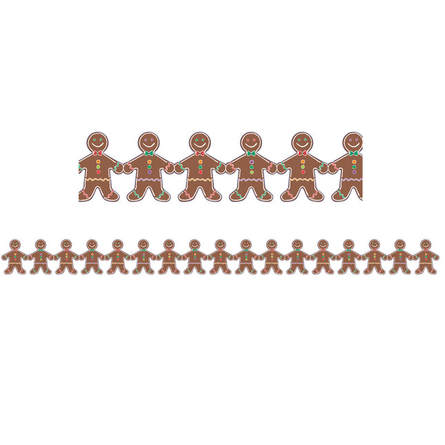 Gingerbread Men Classroom Borders