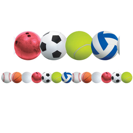 Sports Balls Border
