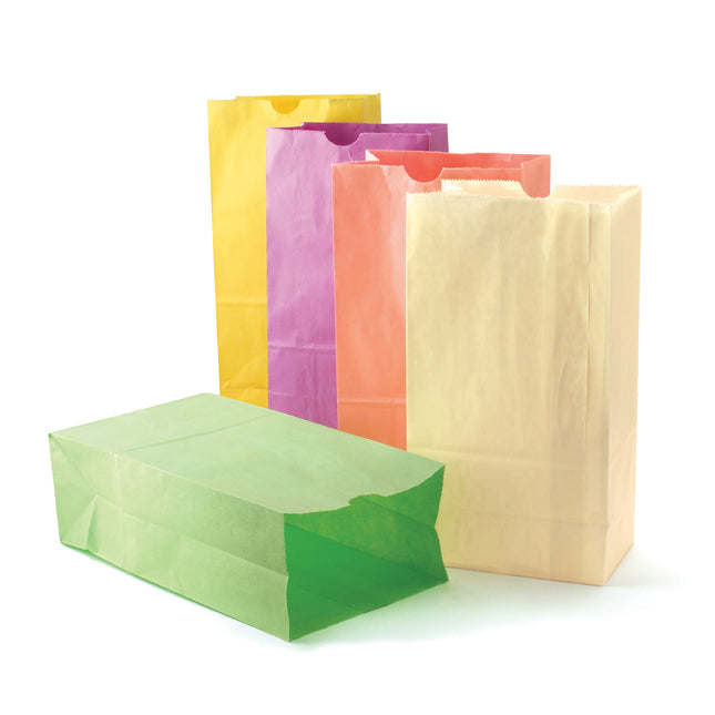 Craft Bags, Pastel Assorted