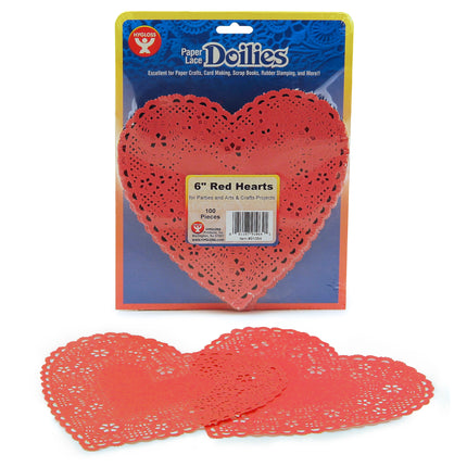 Heart Doilies